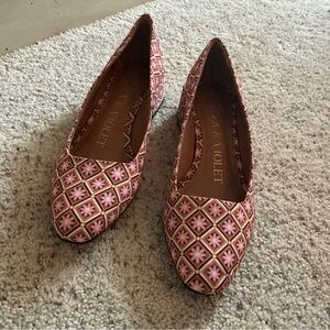 Chelsea & Violet Pink Patterned Women's Shoes